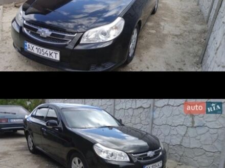 Черный Шевроле Эпика, объемом двигателя 2.5 л и пробегом 230 тыс. км за 4500 $, фото 1 на Automoto.ua