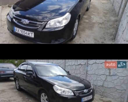 Черный Шевроле Эпика, объемом двигателя 2.5 л и пробегом 230 тыс. км за 4500 $, фото 1 на Automoto.ua