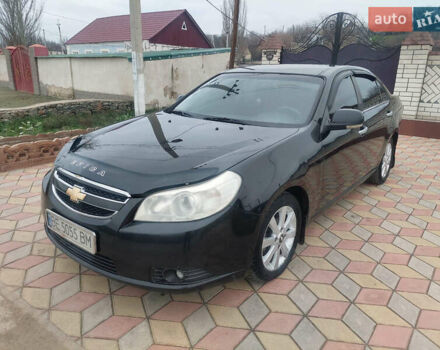 Черный Шевроле Эпика, объемом двигателя 1.99 л и пробегом 205 тыс. км за 3750 $, фото 1 на Automoto.ua