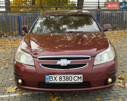Красный Шевроле Эпика, объемом двигателя 2 л и пробегом 236 тыс. км за 4350 $, фото 6 на Automoto.ua