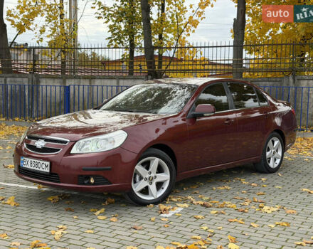 Красный Шевроле Эпика, объемом двигателя 2 л и пробегом 236 тыс. км за 4350 $, фото 1 на Automoto.ua