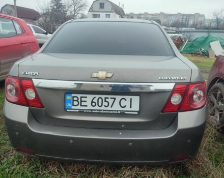 Серый Шевроле Эпика, объемом двигателя 2 л и пробегом 240 тыс. км за 3000 $, фото 4 на Automoto.ua