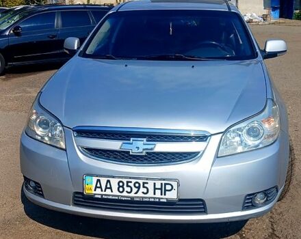 Серый Шевроле Эпика, объемом двигателя 2 л и пробегом 215 тыс. км за 4499 $, фото 4 на Automoto.ua