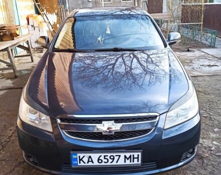 Серый Шевроле Эпика, объемом двигателя 2 л и пробегом 200 тыс. км за 4600 $, фото 1 на Automoto.ua