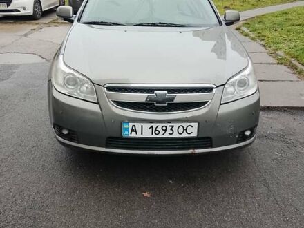 Серый Шевроле Эпика, объемом двигателя 2.5 л и пробегом 220 тыс. км за 3500 $, фото 1 на Automoto.ua