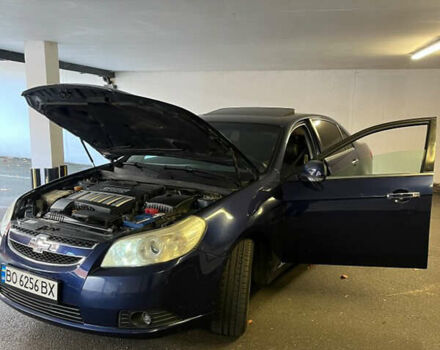 Синий Шевроле Эпика, объемом двигателя 2.49 л и пробегом 267 тыс. км за 5000 $, фото 5 на Automoto.ua