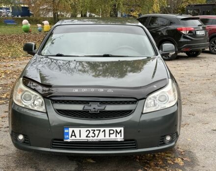 Зеленый Шевроле Эпика, объемом двигателя 2 л и пробегом 189 тыс. км за 2900 $, фото 2 на Automoto.ua