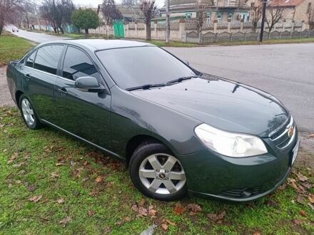 Зеленый Шевроле Эпика, объемом двигателя 2 л и пробегом 220 тыс. км за 4300 $, фото 1 на Automoto.ua