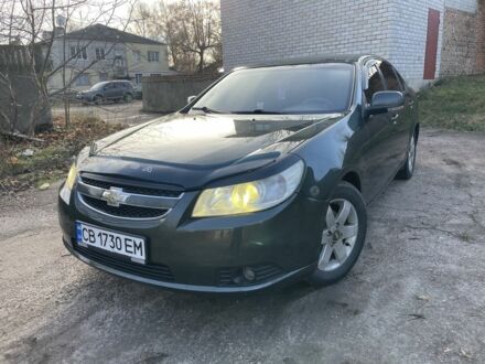 Зеленый Шевроле Эпика, объемом двигателя 2 л и пробегом 236 тыс. км за 4300 $, фото 1 на Automoto.ua
