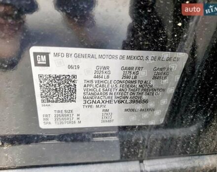 Чорний Шевроле Еквінокс, об'ємом двигуна 1.5 л та пробігом 35 тис. км за 2900 $, фото 12 на Automoto.ua