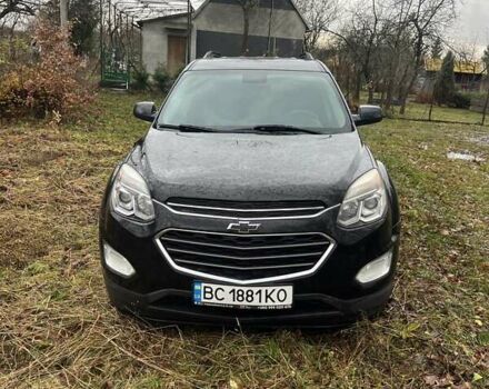 Черный Шевроле Эквинокс, объемом двигателя 2.36 л и пробегом 214 тыс. км за 8000 $, фото 1 на Automoto.ua