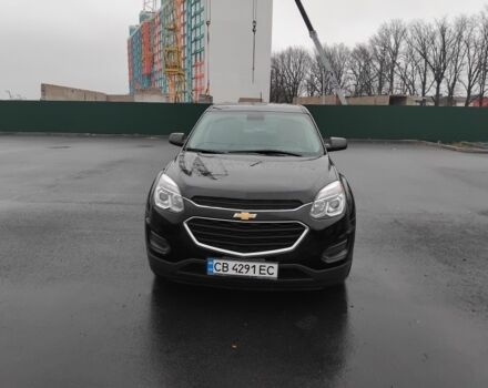 Черный Шевроле Эквинокс, объемом двигателя 2.4 л и пробегом 96 тыс. км за 11700 $, фото 1 на Automoto.ua