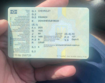 Сірий Шевроле Еквінокс, об'ємом двигуна 1.5 л та пробігом 90 тис. км за 14000 $, фото 8 на Automoto.ua