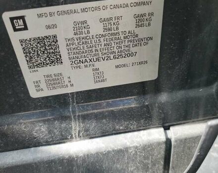 Серый Шевроле Эквинокс, объемом двигателя 1.5 л и пробегом 145 тыс. км за 9300 $, фото 21 на Automoto.ua