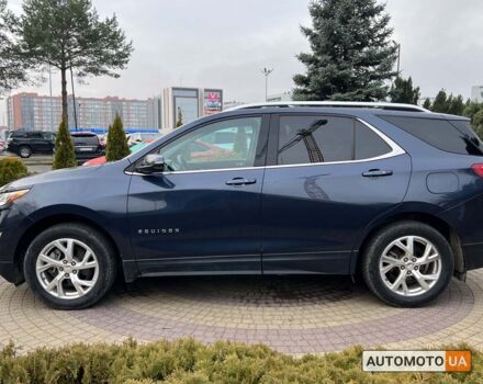 Синий Шевроле Эквинокс, объемом двигателя 2 л и пробегом 132 тыс. км за 16999 $, фото 3 на Automoto.ua