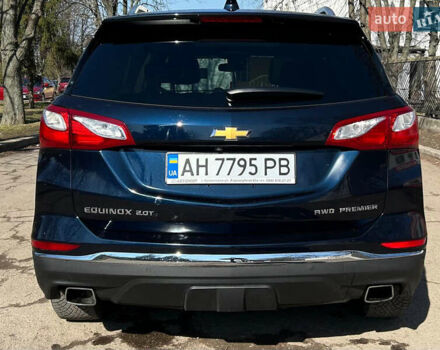 Синий Шевроле Эквинокс, объемом двигателя 2 л и пробегом 51 тыс. км за 19999 $, фото 6 на Automoto.ua