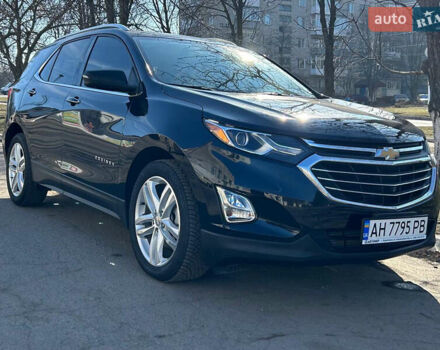 Синий Шевроле Эквинокс, объемом двигателя 2 л и пробегом 51 тыс. км за 19999 $, фото 1 на Automoto.ua