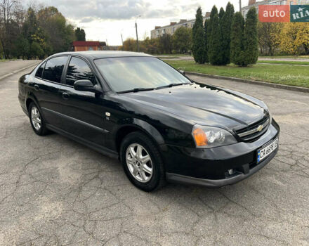 Черный Шевроле Эванда, объемом двигателя 2 л и пробегом 193 тыс. км за 4200 $, фото 7 на Automoto.ua