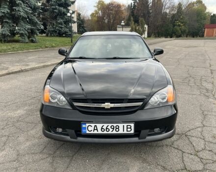 Черный Шевроле Эванда, объемом двигателя 2 л и пробегом 193 тыс. км за 4200 $, фото 8 на Automoto.ua