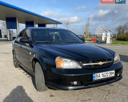 Чорний Шевроле Еванда, об'ємом двигуна 2 л та пробігом 181 тис. км за 5000 $, фото 4 на Automoto.ua
