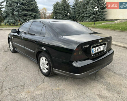 Черный Шевроле Эванда, объемом двигателя 2 л и пробегом 193 тыс. км за 4200 $, фото 3 на Automoto.ua