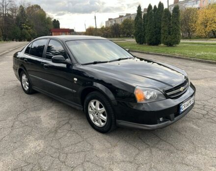 Черный Шевроле Эванда, объемом двигателя 2 л и пробегом 193 тыс. км за 4200 $, фото 7 на Automoto.ua