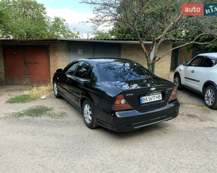 Черный Шевроле Эванда, объемом двигателя 2.5 л и пробегом 187 тыс. км за 4700 $, фото 2 на Automoto.ua