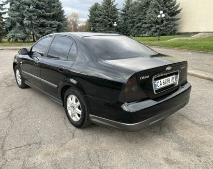 Черный Шевроле Эванда, объемом двигателя 2 л и пробегом 193 тыс. км за 4200 $, фото 3 на Automoto.ua