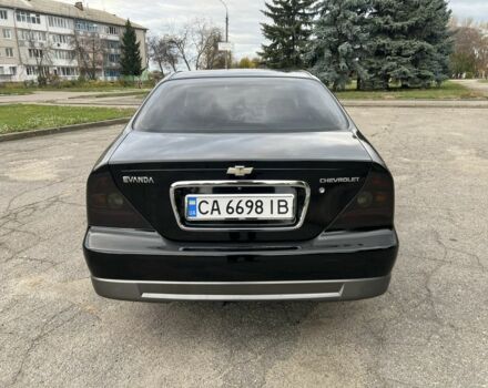 Черный Шевроле Эванда, объемом двигателя 2 л и пробегом 193 тыс. км за 4200 $, фото 4 на Automoto.ua