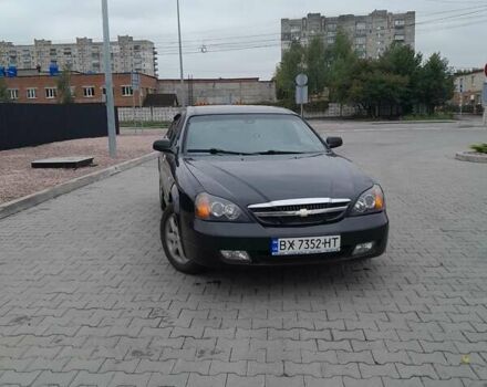 Чорний Шевроле Еванда, об'ємом двигуна 2 л та пробігом 160 тис. км за 4900 $, фото 13 на Automoto.ua
