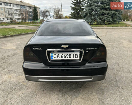 Черный Шевроле Эванда, объемом двигателя 2 л и пробегом 193 тыс. км за 4200 $, фото 4 на Automoto.ua