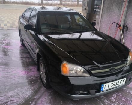 Черный Шевроле Эванда, объемом двигателя 2 л и пробегом 180 тыс. км за 3000 $, фото 7 на Automoto.ua