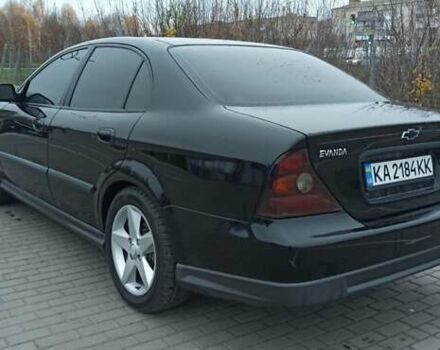 Черный Шевроле Эванда, объемом двигателя 2.49 л и пробегом 298 тыс. км за 3999 $, фото 5 на Automoto.ua