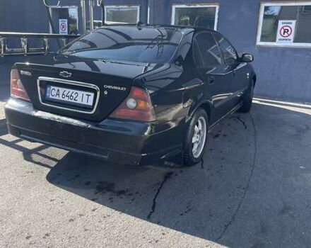 Черный Шевроле Эванда, объемом двигателя 2.5 л и пробегом 278 тыс. км за 2700 $, фото 7 на Automoto.ua