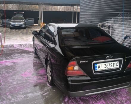 Черный Шевроле Эванда, объемом двигателя 2 л и пробегом 180 тыс. км за 3000 $, фото 9 на Automoto.ua