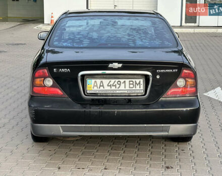 Черный Шевроле Эванда, объемом двигателя 2.5 л и пробегом 165 тыс. км за 3499 $, фото 5 на Automoto.ua
