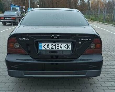 Черный Шевроле Эванда, объемом двигателя 2.49 л и пробегом 298 тыс. км за 3999 $, фото 9 на Automoto.ua