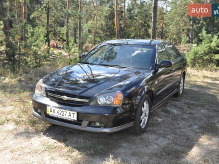 Шевроле Еванда 2005 у Києві на Automoto.ua Чорний Шевроле Еванда, об'ємом двигуна 2 л та пробігом 175 тис. км за 4600 $, фото 1 на Automoto.ua