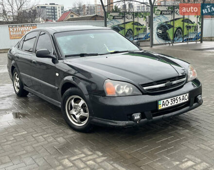 Чорний Шевроле Еванда, об'ємом двигуна 2 л та пробігом 341 тис. км за 3950 $, фото 1 на Automoto.ua