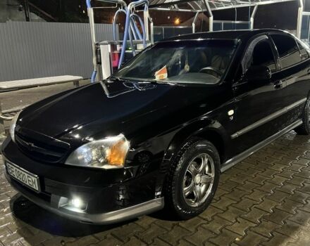 Черный Шевроле Эванда, объемом двигателя 2 л и пробегом 3 тыс. км за 5200 $, фото 1 на Automoto.ua