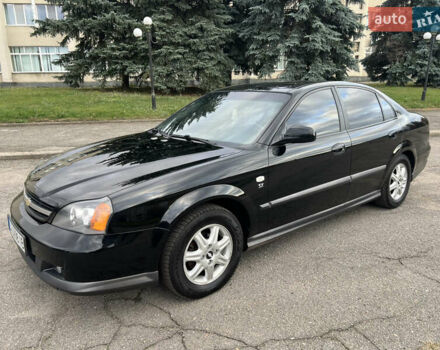 Черный Шевроле Эванда, объемом двигателя 2 л и пробегом 193 тыс. км за 4200 $, фото 1 на Automoto.ua