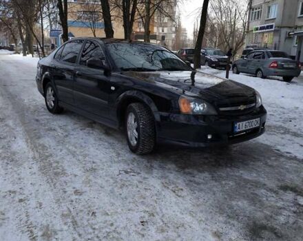 Чорний Шевроле Еванда, об'ємом двигуна 2 л та пробігом 250 тис. км за 3500 $, фото 1 на Automoto.ua