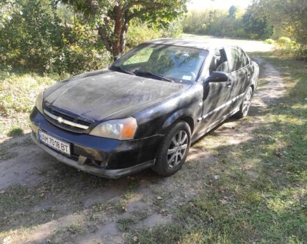 Черный Шевроле Эванда, объемом двигателя 2.5 л и пробегом 250 тыс. км за 2500 $, фото 1 на Automoto.ua