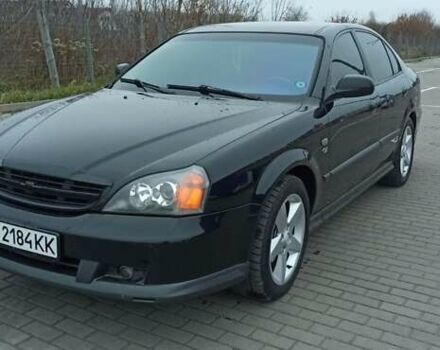 Черный Шевроле Эванда, объемом двигателя 2.49 л и пробегом 298 тыс. км за 3999 $, фото 1 на Automoto.ua