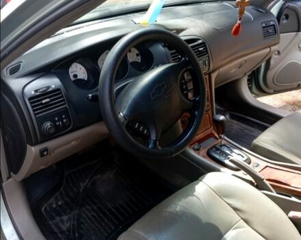 Сірий Шевроле Еванда, об'ємом двигуна 2 л та пробігом 170 тис. км за 3700 $, фото 4 на Automoto.ua