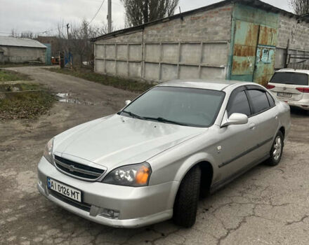 Серый Шевроле Эванда, объемом двигателя 2 л и пробегом 289 тыс. км за 3700 $, фото 3 на Automoto.ua
