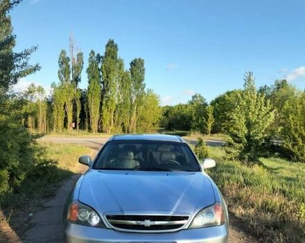 Серый Шевроле Эванда, объемом двигателя 2 л и пробегом 340 тыс. км за 3899 $, фото 2 на Automoto.ua