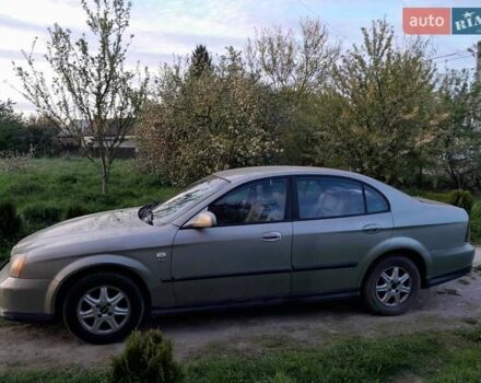 Серый Шевроле Эванда, объемом двигателя 2 л и пробегом 247 тыс. км за 2900 $, фото 6 на Automoto.ua