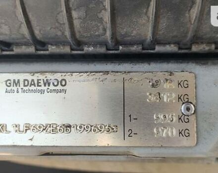 Серый Шевроле Эванда, объемом двигателя 2 л и пробегом 182 тыс. км за 3999 $, фото 18 на Automoto.ua