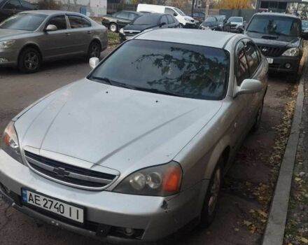 Серый Шевроле Эванда, объемом двигателя 2 л и пробегом 234 тыс. км за 2900 $, фото 1 на Automoto.ua